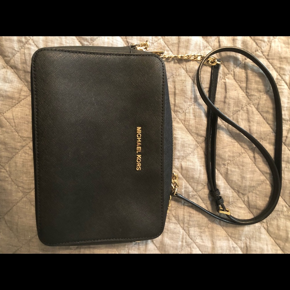 Black Michael Kors Swing Bag